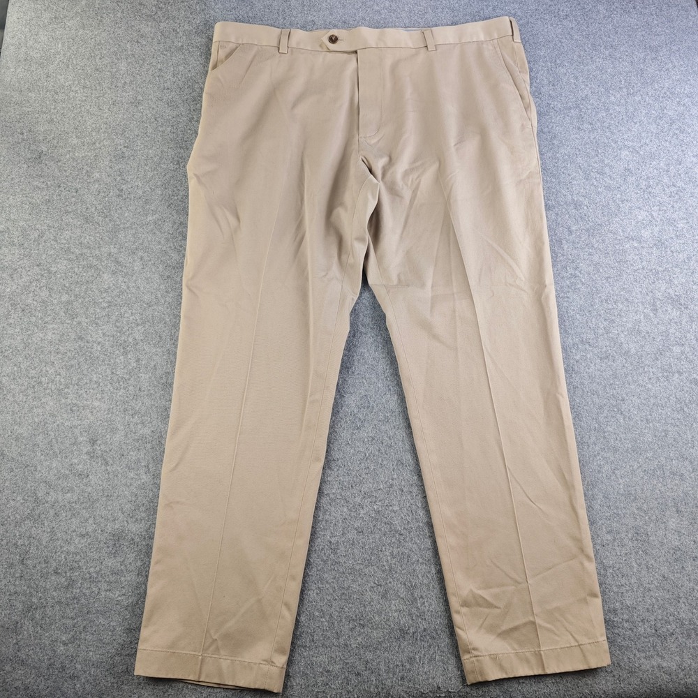 Brooks Brothers Lightweight Advantage Chino Milano Pants Mens 40x30 Khaki Cotton